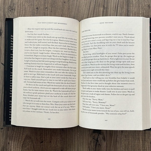 Stay Sexy and Don’t Get Murdered Hardcover book - Picture 3 of 4